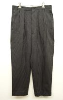 画像: 40'S UNKNOWN ユーロ プリーツ入り スラックス LIGHTNINGジップ ストライプ (VINTAGE) 「Bottoms」 入荷しました。