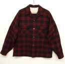 画像: 60'S SEARS ウール オープンカラーシャツ チェック柄 (VINTAGE) 「L/S Shirt」 入荷しました。