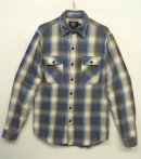 画像: RRL ヘビーフランネル 長袖シャツ オンブレチェック (USED) 「L/S Shirt」 入荷しました。