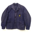 画像: ユーロワーク ワッペン付き ワークジャケット カバーオール NAVY (VINTAGE) 「Jacket」 入荷しました。