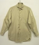 画像: 60'S アメリカ軍 US ARMY CLASS2 COTTON ポプリンシャツ TAN (VINTAGE) 「L/S Shirt」 入荷しました。
