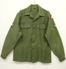 画像: 60'S アメリカ軍 US ARMY OG107 コットンサテン ユーティリティシャツ (VINTAGE) 「L/S Shirt」 入荷しました。
