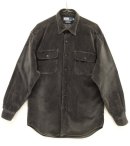 画像: 90'S RALPH LAUREN ベロア ワークシャツ BLACK (VINTAGE) 「L/S Shirt」 入荷しました。