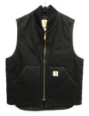画像: 90'S CARHARTT 裏地キルティング ダックベスト BLACK (VINTAGE) 「No Sleeve」 入荷しました。