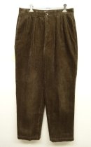 画像: 90'S RALPH LAUREN ツープリーツ 太畝 コーデュロイパンツ DK BROWN (VINTAGE) 「Bottoms」 入荷しました。