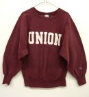 画像: 90'S CHAMPION 刺繍タグ リバースウィーブ バーガンディ USA製 (VINTAGE) 「Sweat Shirt」 入荷しました。