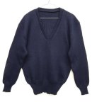画像: イタリア軍 Vネック セーター ネイビー (DEADSTOCK) 「Knit」 入荷しました。