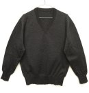 画像: イタリア軍 Vネック セーター チャコール (DEADSTOCK) 「Knit」 入荷しました。