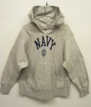 画像: 80'S CHAMPION "US NAVAL ACADEMY" トリコタグ 染み込みプリント リバースウィーブ パーカー USA製 (VINTAGE) 「Parka」 入荷しました。