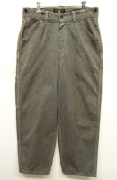 画像: 90'S RRL 初期 三ツ星タグ シンチバック ワークパンツ ブラックシャンブレー USA製 (VINTAGE) 「Bottoms」 入荷しました。
