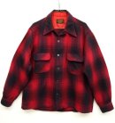 画像: 70'S ST. MORITZ ウール オープンカラーシャツ オンブレチェック (VINTAGE) 「L/S Shirt」 入荷しました。