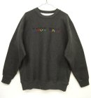 画像: KNOW WAVE ヘビーウエイト クルーネック スウェット ロゴ刺繍 CHARCOAL (NEW) 「Sweat Shirt」 入荷しました。