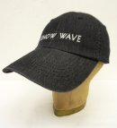 画像: KNOW WAVE ロゴ刺繍 デニム キャップ BLACK (NEW) 「Cap」 入荷しました。
