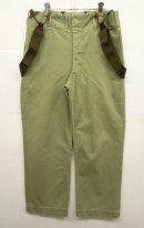 画像: 40'S カナダ軍 サスペンダー付き メタルボタン チノパン (VINTAGE) 「Bottoms」 入荷しました。