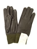 画像: チェコ軍 シープスキン オールレザー パイロットグローブ リブOLIVE (DEADSTOCK) 「Accessorie」 入荷しました。