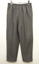 画像: ウエストゴム入り スラックス イージーパンツ GREY (NEW) 「Bottoms」 入荷しました。