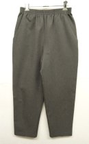 画像: ウエストゴム入り スラックス イージーパンツ GREY USA製 (USED) 「Bottoms」 入荷しました。