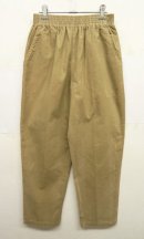 画像: ウエストゴム入り 細畝コーデュロイ イージーパンツ BEIGE カナダ製 (USED) 「Bottoms」 入荷しました。