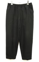 画像: ウエストゴム入り スラックス イージーパンツ BLACK カナダ製 (USED) 「Bottoms」 入荷しました。