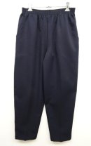 画像: ウエストゴム入り スラックス イージーパンツ NAVY USA製 (USED) 「Bottoms」 入荷しました。