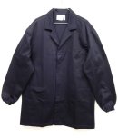画像: イタリア軍 コットン ワークコート DK NAVY (DEADSTOCK) 「Jacket」 入荷しました。