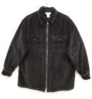 画像: JONES NEW YORK ジップ 太畝コーデュロイシャツ BLACK (USED) 「L/S Shirt」 入荷しました。