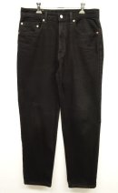 画像: 90'S LEVIS 550 テーパード デニム BLACK USA製 W34L32 (VINTAGE) 「Bottoms」 入荷しました。