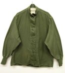 画像: 70'S アメリカ軍 US ARMY LINER SHIRT OG107 袖リブ付き スタンドカラーシャツ (VINTAGE) 「L/S Shirt」 入荷しました。