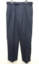 画像: イギリス軍 RAF プリーツ入り ドレスパンツ NAVY (DEADSTOCK) 「Bottoms」 入荷しました。