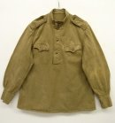 画像: 50'S ソビエト軍 キャンバス スタンドカラーシャツ (VINTAGE) 「L/S Shirt」 入荷しました。