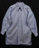 画像: 60'S フランス マチ付き グランパシャツ ブルー (VINTAGE) 「L/S Shirt」 入荷しました。