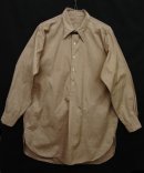 画像: 60'S フランス マチ付き グランパシャツ ベージュ (VINTAGE) 「L/S Shirt」 入荷しました。