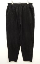 画像: ウエストゴム入り 細畝コーデュロイ イージーパンツ BLACK (USED) 「Bottoms」 入荷しました。