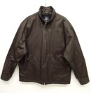 画像: 90'S GAP 裏地フリース付き コーティングコットン スタンドカラージャケット BROWN (VINTAGE) 「Jacket」 入荷しました。