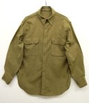 画像: 40'S アメリカ軍 US ARMY "マスタードシャツ" ウールシャツ KHAKI (VINTAGE) 「L/S Shirt」 入荷しました。