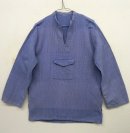 画像: ユーロヴィンテージ フロントポケット付き フィッシャーマンシャツ ブルーストライプ (VINTAGE) 「L/S Shirt」 入荷しました。