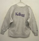 画像: 90'S CHAMPION 刺繍タグ リバースウィーブ Kellogg刺繍 グレー USA製 (VINTAGE) 「Sweat Shirt」 入荷しました。