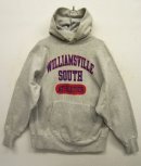 画像: 90'S CHAMPION "3段プリント" 刺繍タグ リバースウィーブ パーカー ヘザーグレー USA製 (VINTAGE) 「Parka」 入荷しました。