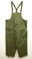 画像: 40'S アメリカ軍 US NAVY レイン オーバーオール オリーブ (VINTAGE) 「Bottoms」 入荷しました。