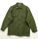 画像: 60'S アメリカ軍 US ARMY OG107 コットンサテン ユーティリティシャツ (VINTAGE) 「L/S Shirt」 入荷しました。