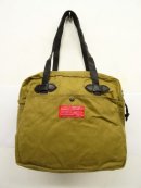 画像: C.C.FILSON ウォッシュ加工 ワックスコットン/レザー トートバッグ USA製 (NEW) 「Bag」 入荷しました。