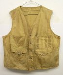 画像: 80'S C.C.FILSON キャンバス ハンティングベスト USA製 (VINTAGE) 「No Sleeve」 入荷しました。
