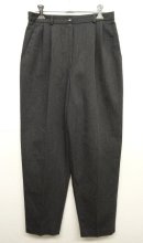 画像: ウエストゴム入り ツープリーツ スラックス イージーパンツ CHARCOAL (USED) 「Bottoms」 入荷しました。