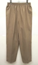 画像: ウエストゴム入り スラックス イージーパンツ BEIGE カナダ製 (USED) 「Bottoms」 入荷しました。