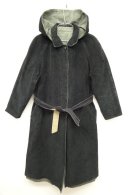 画像: ユーロヴィンテージ 太畝コーデュロイ/シャンブレー フード付き リバーシブルコート (VINTAGE) 「Jacket」 入荷しました。