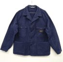 画像: ユーロワーク フラップ付きポケット ワークジャケット ネイビー (VINTAGE) 「Jacket」 入荷しました。