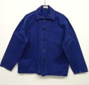 画像: フレンチチャイナ ワークジャケット カバーオール ブルー (VINTAGE) 「Jacket」 入荷しました。