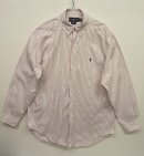 画像: RALPH LAUREN 長袖 BDシャツ WHITE/RED & BLUE ストライプ柄 (USED) 「L/S Shirt」 入荷しました。