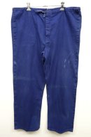 画像: ユーロヴィンテージ HBT ヘリンボーンツイル ワークパンツ BLUE (VINTAGE) 「Bottoms」 入荷しました。
