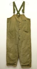 画像: 40'S アメリカ軍 US NAVY デッキトラウザーズ オーバーオール MEDIUM (VINTAGE) 「Bottoms」 入荷しました。